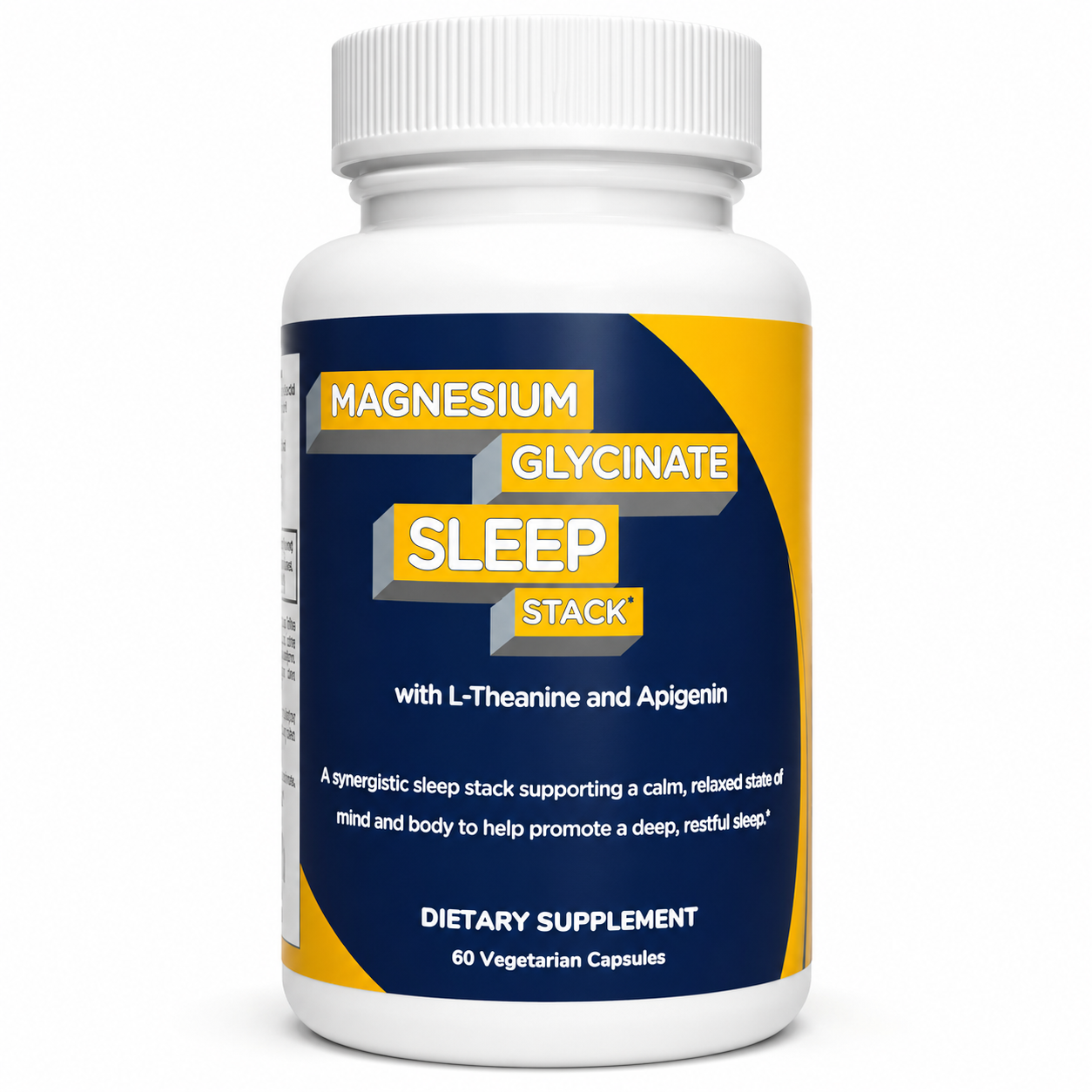 Magnesium Glycinate Sleep Stack product packaging